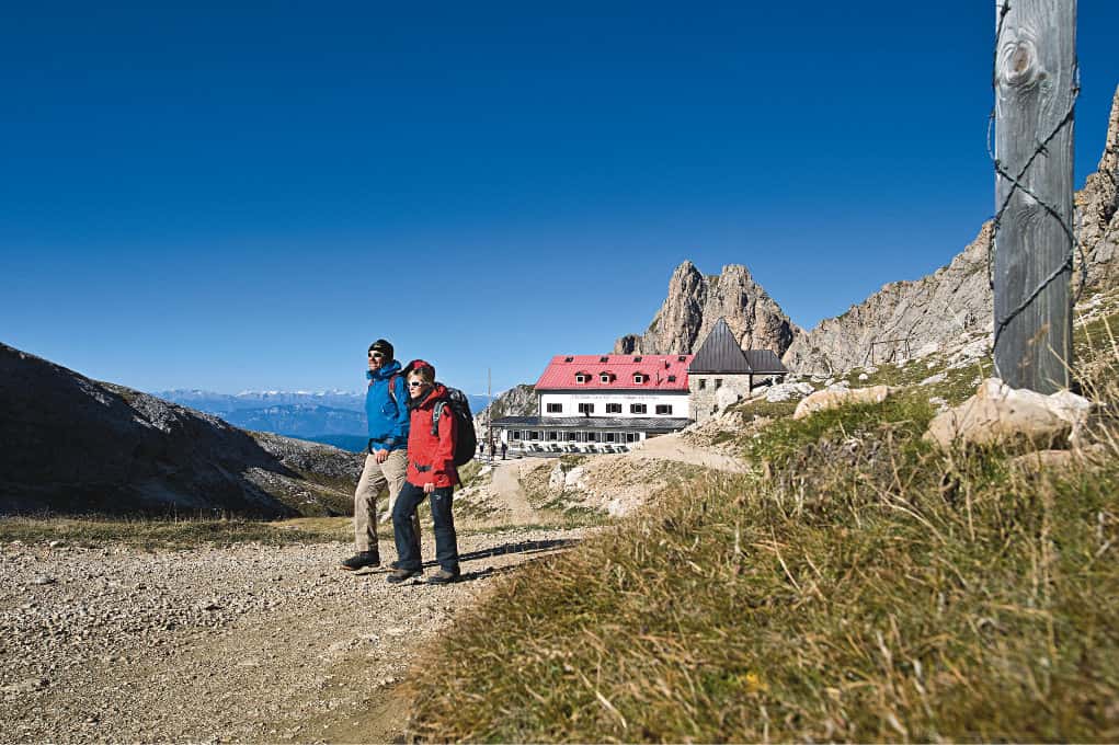 Compatsch Wandern rund um um die Seiser Alm: Von Compatsch zum Tierser Alpl
