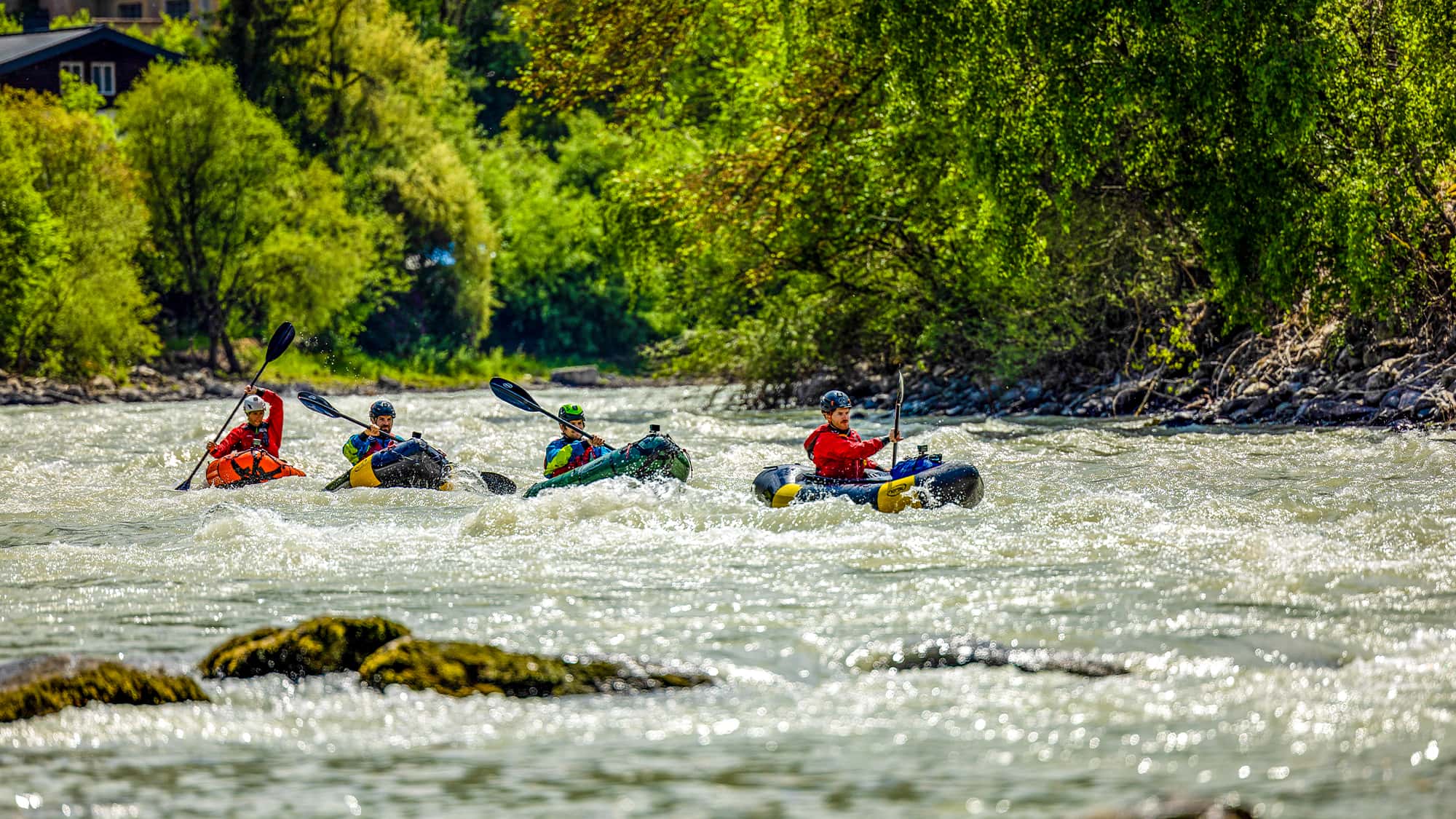 Berg-Land-Fluss-Vier-Tiroler-berqueren-sterreich-in-16-Tagen