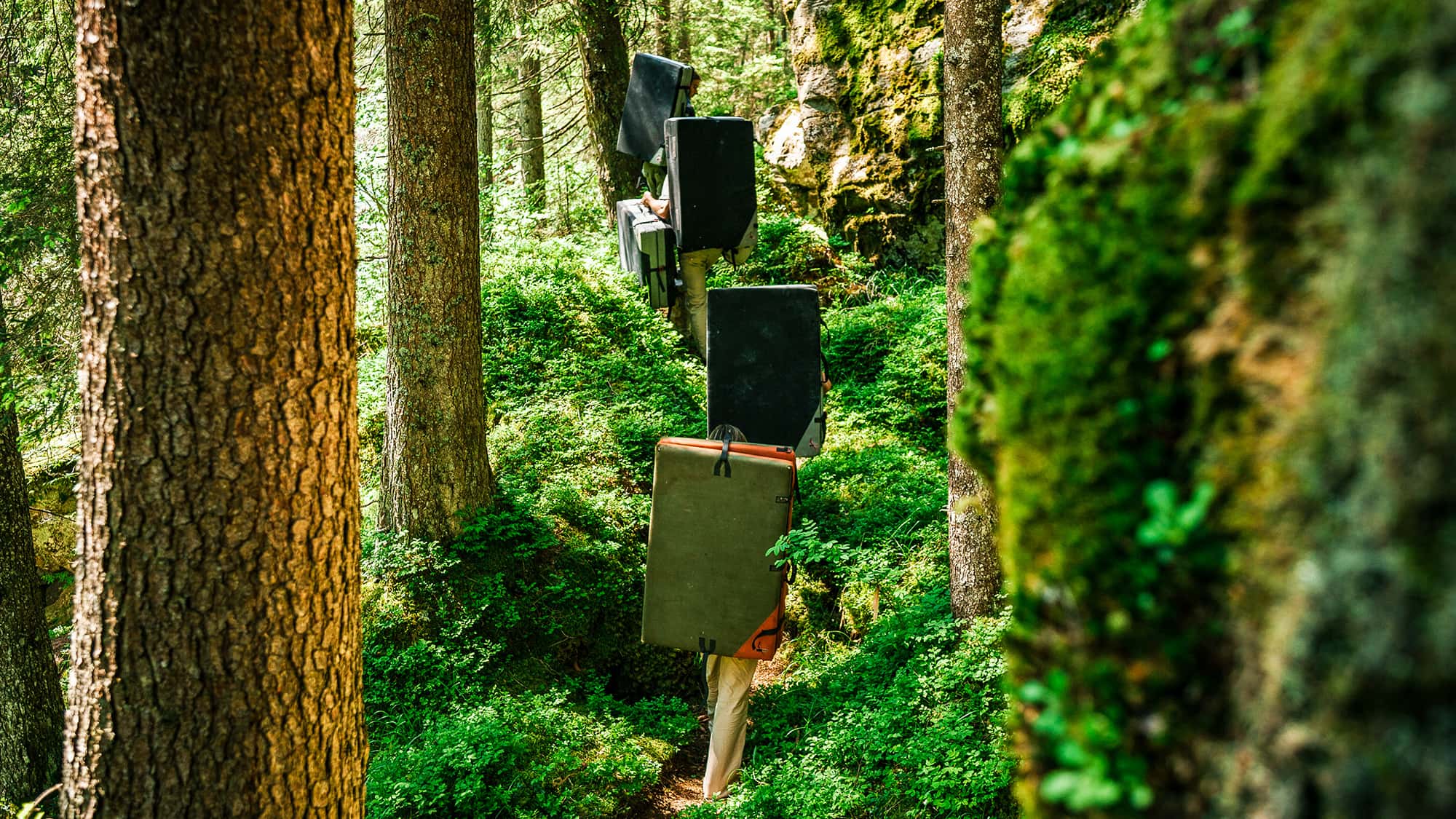 Bouldering crashpads test comparison