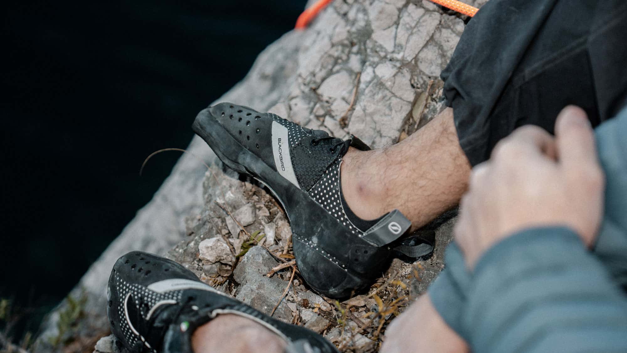 Scarpa Blackbird 3D-printed climbing shoe