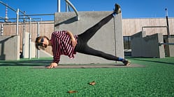 Klettertraining: Seitstütz für mehr Körperspannung