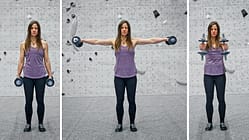 Klettertraining mit Gewichte - Hanteltraining für Kletterer
