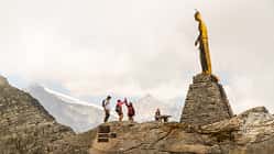 Eintätige Wanderungen in Saas-Fee, Monte-Moro-Pass