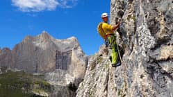 MSL Alpinklettern in der Rosengartengruppe der Dolomiten