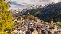 Ardez, Graubünden, Schweiz
