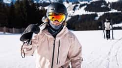 Decathlon Skibrille Snowboardbrille Erwachsene/Kinder Allwetter - G900 photochrom blau