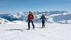 Skitour Winter Schnee Südtirol Italien Alpen Zufallhütte Cevedale Langenferner
