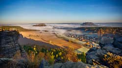 Wanderungen Deutschland Sachsen Tafelberge Sächsische Schweiz Pfaffenstein