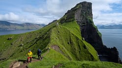 Kallur-Leuchtturm auf den Färöer Inseln