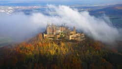 Schwäbische Alb, Burg Hohenzollern im Herbst
