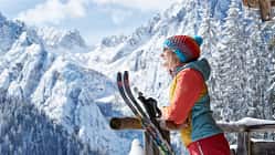 Österreich Ski fahren Skitour Schnee Winter Tirol Osttirol Lienzer Dolomiten Hütte