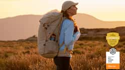 Green Issue: Fjällräven trimmte den neuen Trekkingrucksack X-Lätt auf niedriges Gewicht und superben Komfort. 