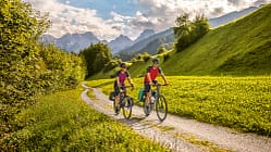 Tauernradweg in Österreich