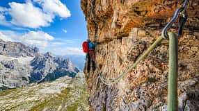 Beeindruckende Panoramen machen Alpinrouten aus.