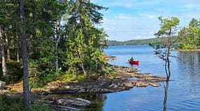 Dalsland Schweden Paddeln