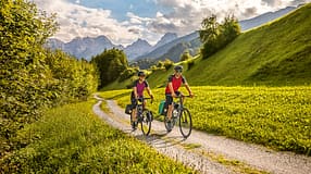 Tauernradweg in Österreich