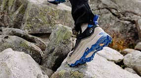 QUECHUA MH900 WP H BEIGE  BLEUE