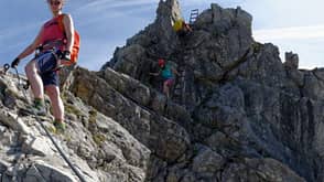 OD 0419 Oberstdorf Allgaeu Allgaeuer Alpen Tour 4 Hindelanger Klettersteig Teaser OD 0419 Oberstdorf Allgaeu Allgaeuer Alpen Tour 4 Hindelanger Klettersteig Teaser