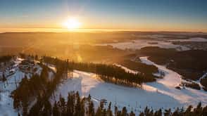 Winter im Erzgebirge - Tschechien