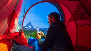 Camping mit Zelt Camping mit Zelt