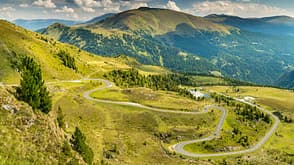 Österreich, Hohe Tauern, Nockalm Panoramastraße in den Nockbergen
Österreich, Hohe Tauern, Nockalm Panoramastraße in den Nockbergen
