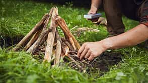 Bushcraft: Feuer machen Bushcraft: Feuer machen