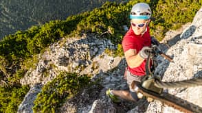 Pidinger Klettersteig im Chiemgau Pidinger Klettersteig im Chiemgau