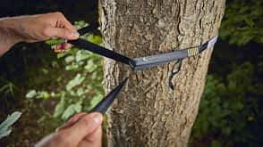 Bushcraft: Hängematte aufhängen Bushcraft: Hängematte aufhängen