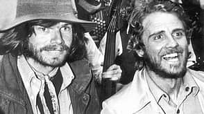 Bergsteiger Messner und Habeler glücklich bei Ankunft in München 1978. Bergsteiger Messner und Habeler glücklich bei Ankunft in München 1978.