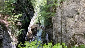 Les Gorges de l'Areuse Neuchatel, Schweiz Les Gorges de l'Areuse Neuchatel, Schweiz