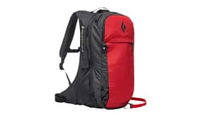 Lawinenrucksack, Black Diamond, Jet Force Pro 25, 25 Liter, 2870 Gramm, 1220 Euro, akkubetriebenes Gebläse Lawinenrucksack, Black Diamond, Jet Force Pro 25, 25 Liter, 2870 Gramm, 1220 Euro, akkubetriebenes Gebläse, rot