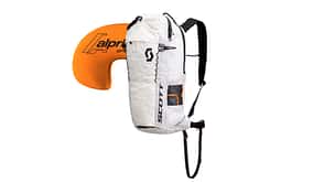 Lawinenrucksack, Scott Patrol Ultralight E2 25, E2-System, E2-Airbag-Gebläse, Alpride, 25 Liter, 1200 Euro, 1140 Gramm, Superkondensator, USB-C, AA-Zellen Lawinenrucksack, Scott Patrol Ultralight E2 25, E2-System, E2-Airbag-Gebläse, Alpride, 25 Liter, 1200 Euro, 1140 Gramm, Superkondensator, USB-C, AA-Zellen