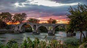 Arachthos Brücke Griechenland Fluss Wandern Kajak Rafting Urlaub Wildwasser Arachthos Brücke Griechenland Fluss Wandern Kajak Rafting Urlaub Wildwasser