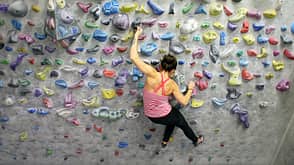 Bouldern an der Spraywall Bouldern an der Spraywall