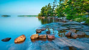 Huronsee, Nordamerika, USA und Kanada, Lake Huron, Canada Huronsee, Nordamerika, USA und Kanada, Lake Huron, Canada