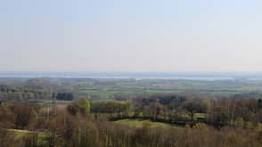 Blick vom Aschberg auf die Hüttener Berge Blick vom Aschberg auf die Hüttener Berge