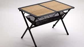 Berger Alu-Bambus Rolltisch Berger Alu-Bambus Rolltisch