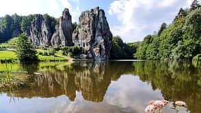 Deutschland Naturwunder Externsteine Nordrhein-Westfalen Deutschland Naturwunder Externsteine Nordrhein-Westfalen