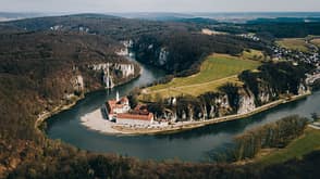 Naturwunder Deutschland Donaudurchbruch Franken Bayern Kloster Weltenburg Weltenburger Enge Naturwunder Deutschland Donaudurchbruch Franken Bayern Kloster Weltenburg Weltenburger Enge