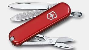 Victorinox Schweizer Taschenmesser, Klein, Classic SD, Multitool, Swiss Army Knife, Geschenk, 7 Funktionen, Klinge, Nagelfeile Victorinox Schweizer Taschenmesser, Klein, Classic SD, Multitool, Swiss Army Knife, Geschenk, 7 Funktionen, Klinge, Nagelfeile