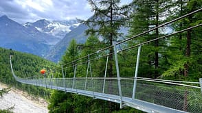 Charles Kuonen Brücke – Schweiz - Hängebrücke - Skywalk