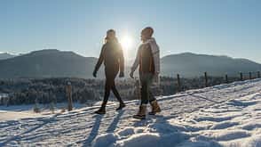 Aktiv,Höhenweg,Winterwandern,Wandern,Panorama,Winter,Naturpark Ammergauer Alpen,Spazieren,Saulgrub Naturpark Ammergauer Alpen