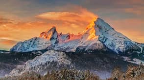 Watzmann at Sunrise - Alps