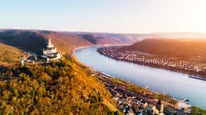 Marksburg über Braubach am Rhein