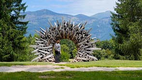 Trentino Italien Kultur Kunst Tradition Berge Arte Sella Trentino Italien Kultur Kunst Tradition Berge Arte Sella