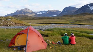 Wildnis-Trekking im Sarek 48