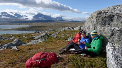 Wildnis-Trekking im Sarek 24