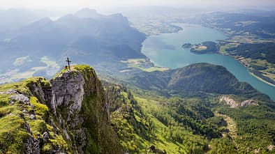 OD 0818 Salzkammergut Salzburger Land Österreich Schafberggrat