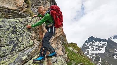 OD 0916 Instructor Abklettern Runterkommen Seitwärts