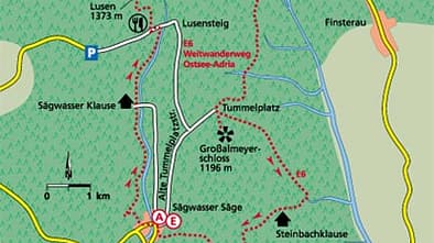 Tour 1: Zum Aussichtsgipfel Lusen